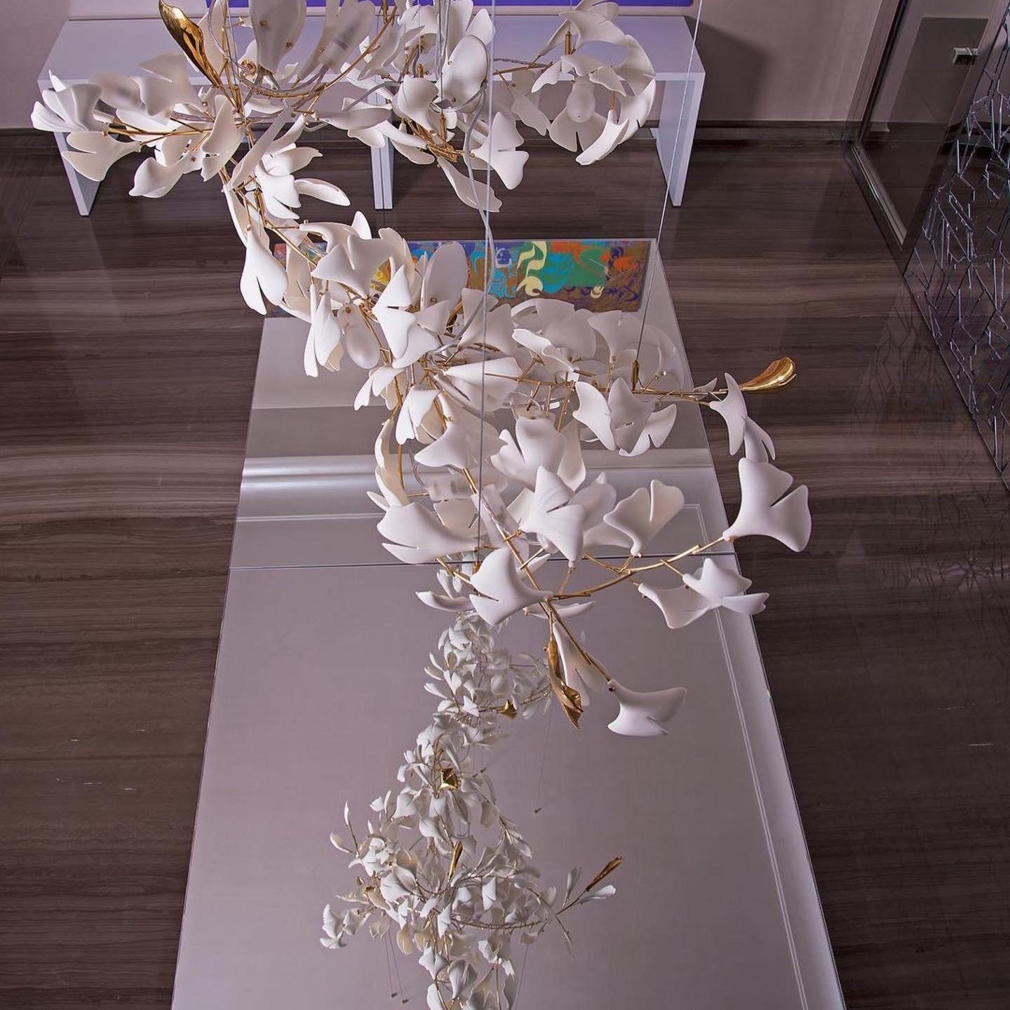 Gingko Chandelier F-Neutral Decor