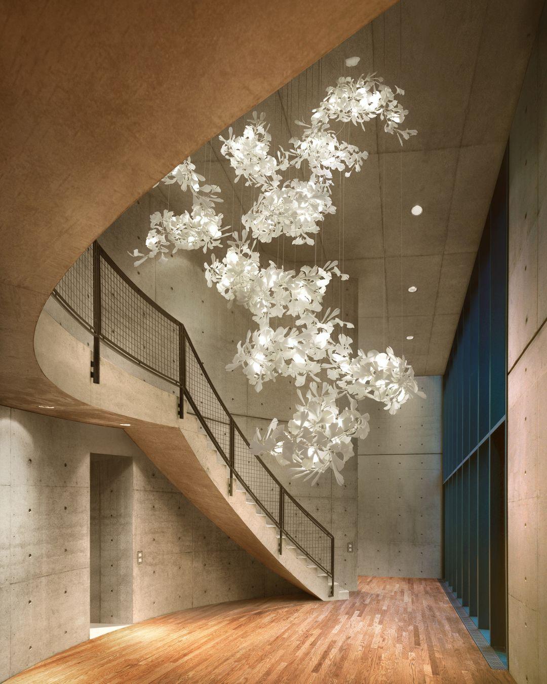 Gingko Chandelier F-Neutral Decor