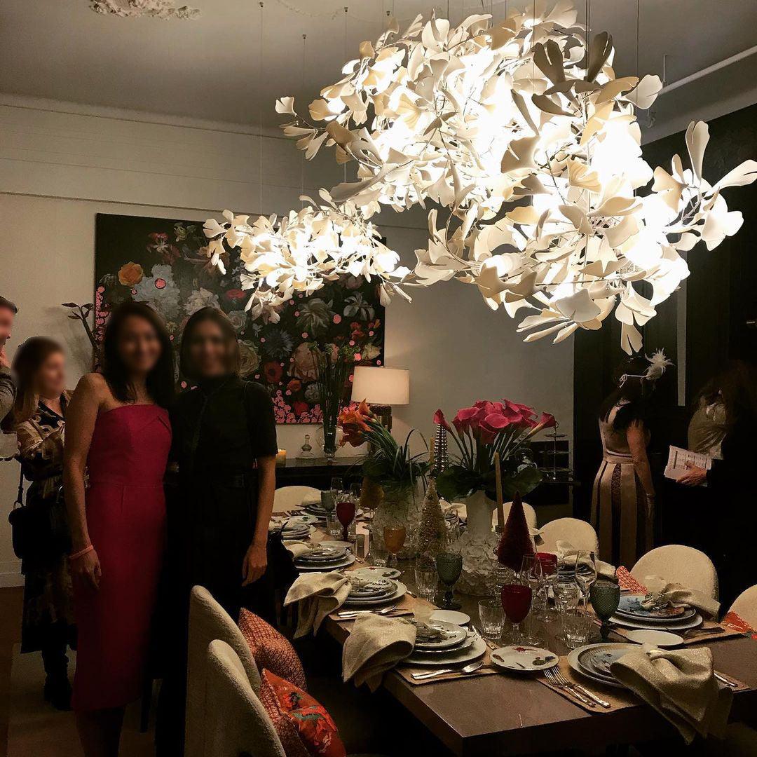 Elysia Floral Canopy Chandelier