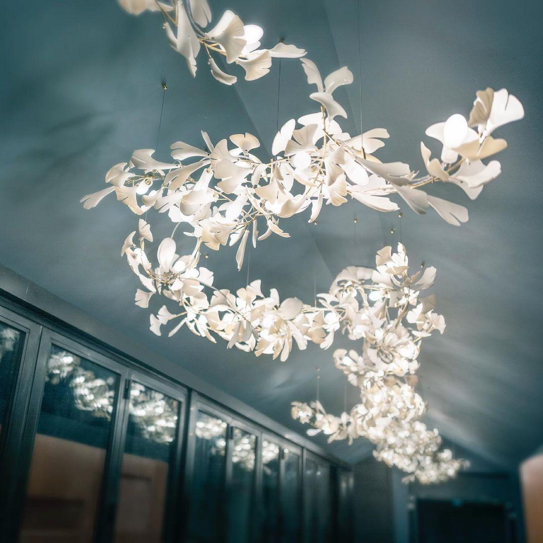 Gingko Chandelier C-Neutral Decor