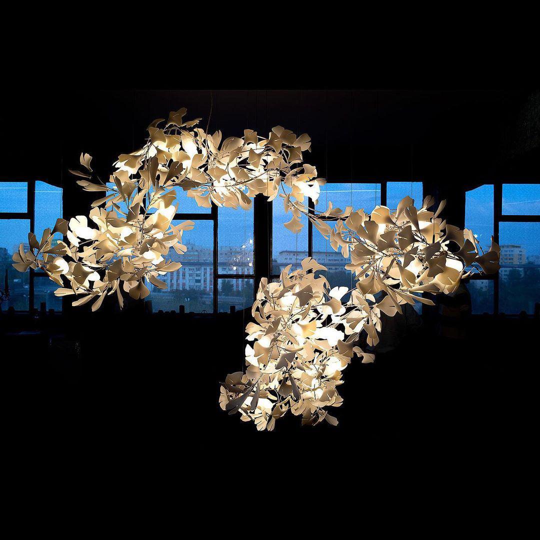 Elysia Floral Canopy Chandelier