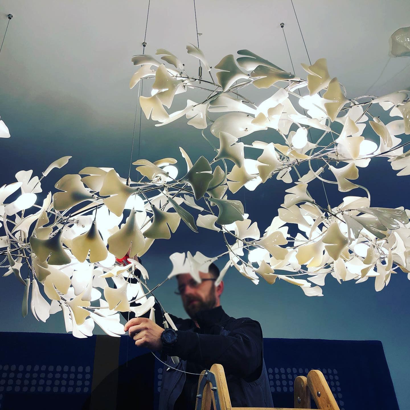 Elysia Floral Canopy Chandelier