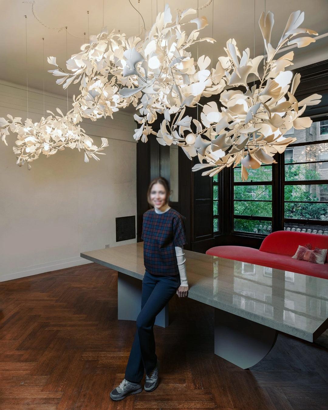 Elysia Floral Canopy Chandelier