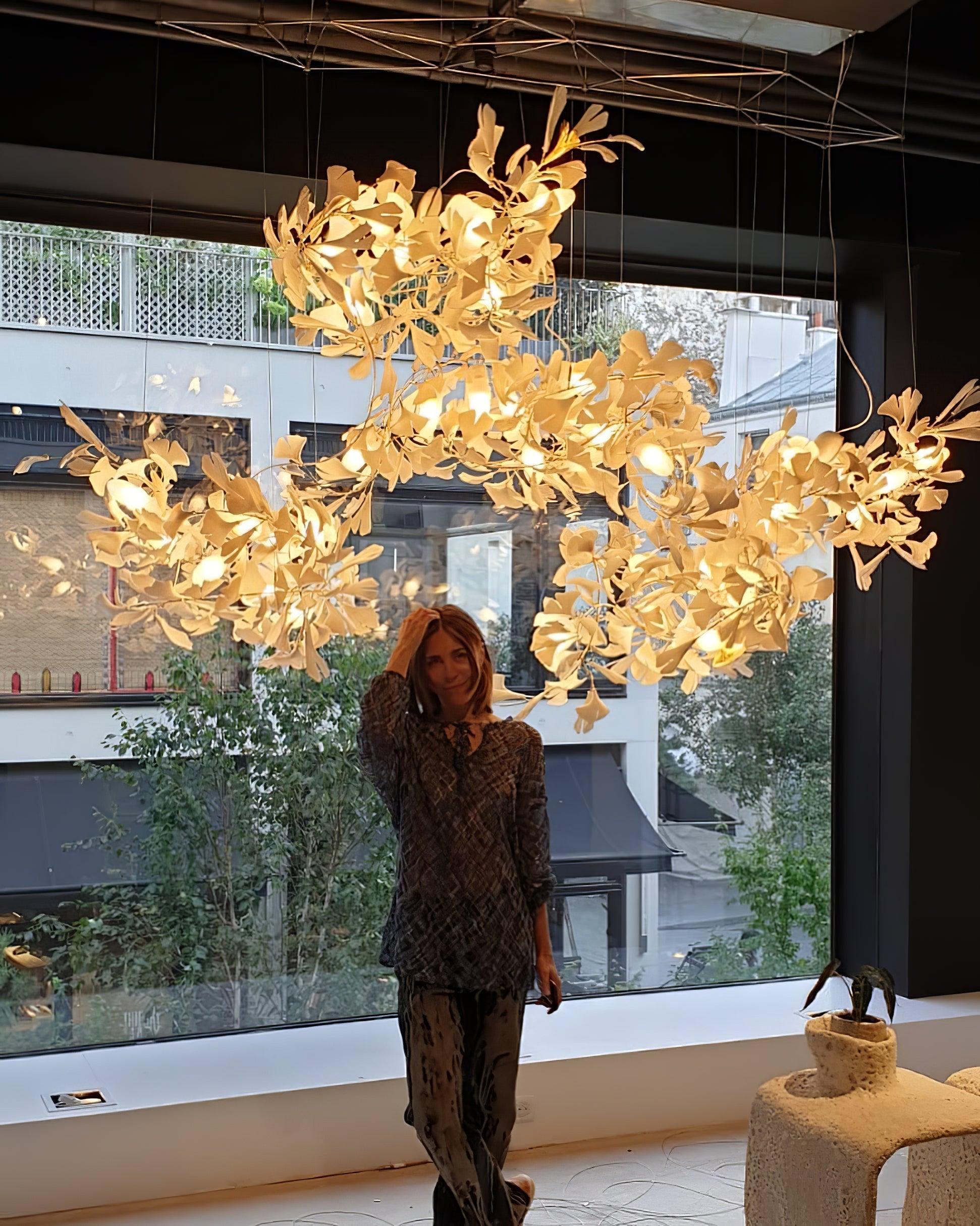 Elysia Floral Canopy Chandelier