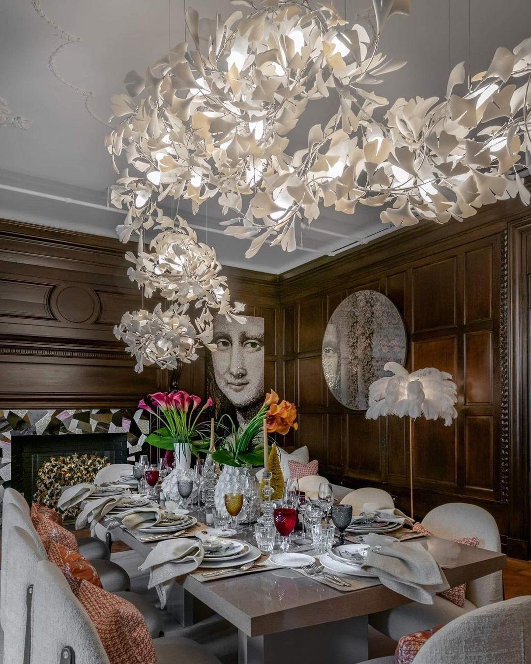 Gingko Chandelier C-Neutral Decor