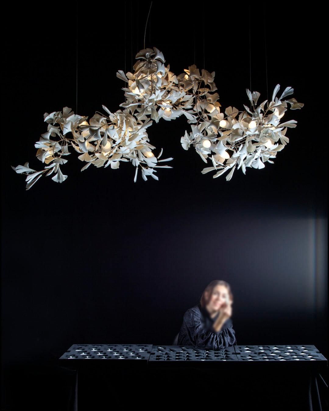 Elysia Floral Canopy Chandelier