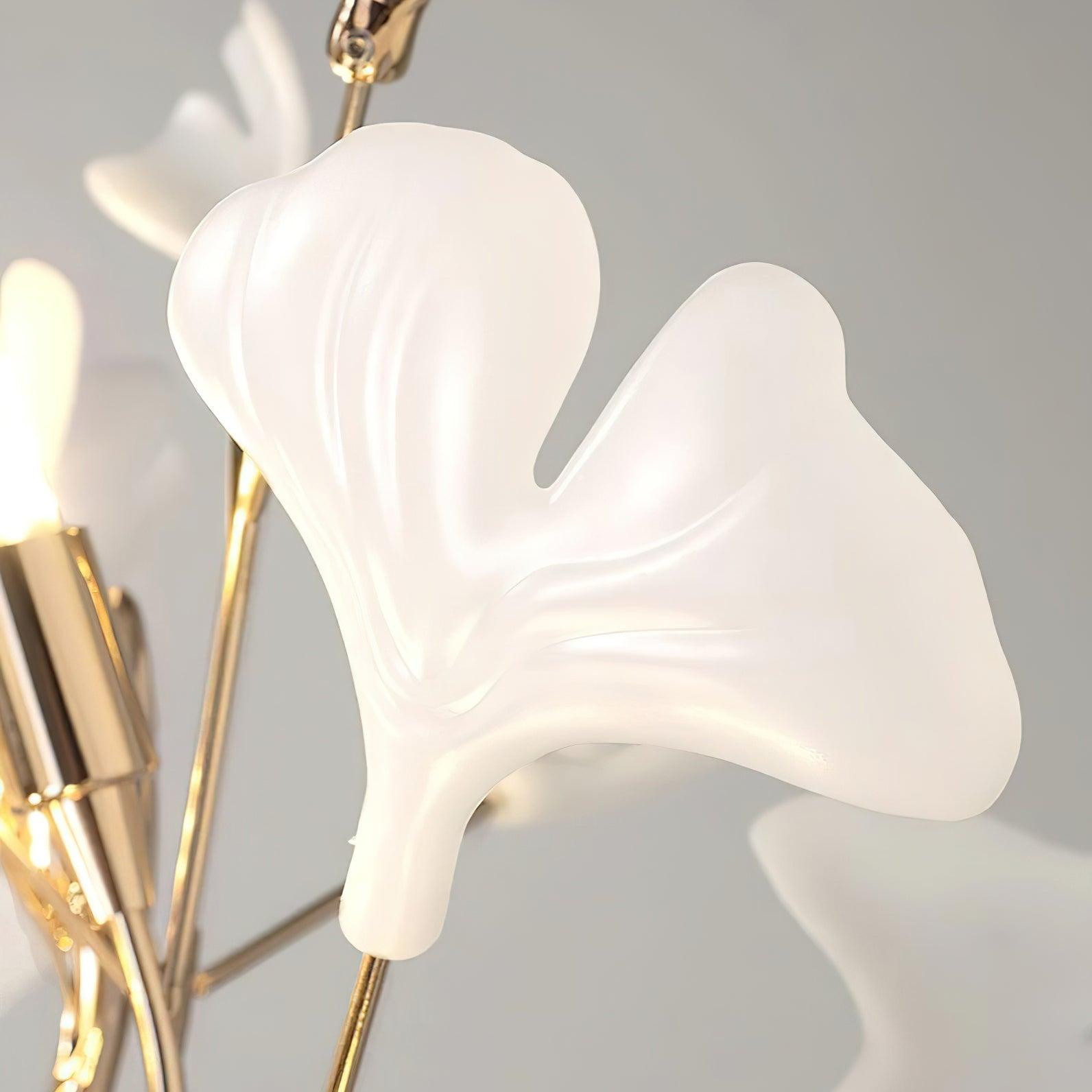 Anoren Luxury Floral Floor Lamp-Neutral Decor