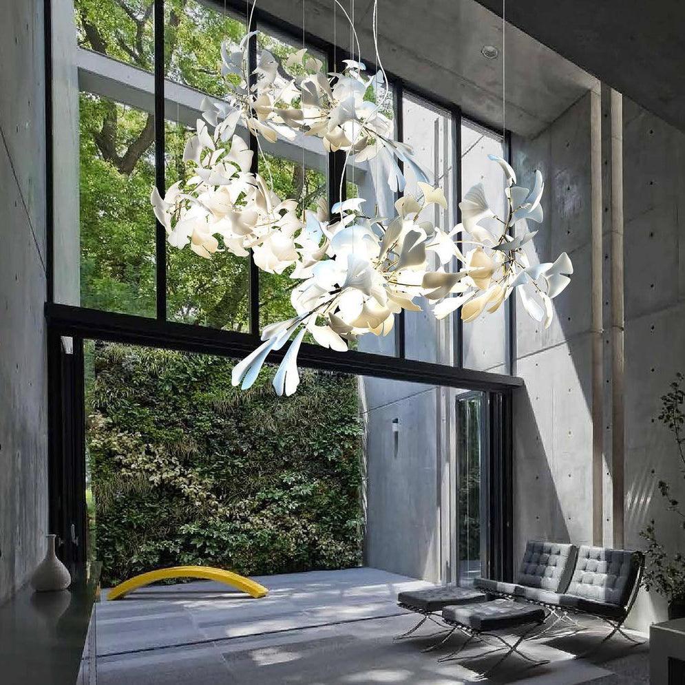 Tarenis Ceramics Artistic Chandelier-Neutral Decor