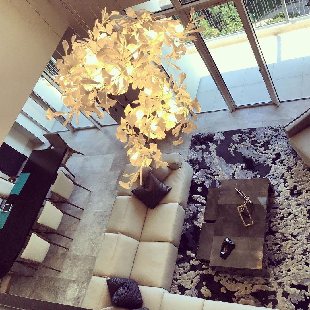Tarenis Ceramics Artistic Chandelier-Neutral Decor