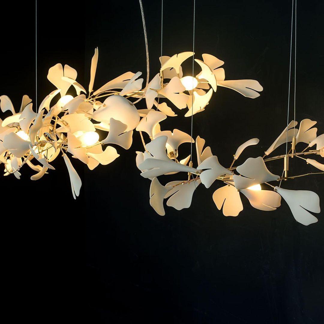 Tarenis Ceramics Artistic Chandelier-Neutral Decor