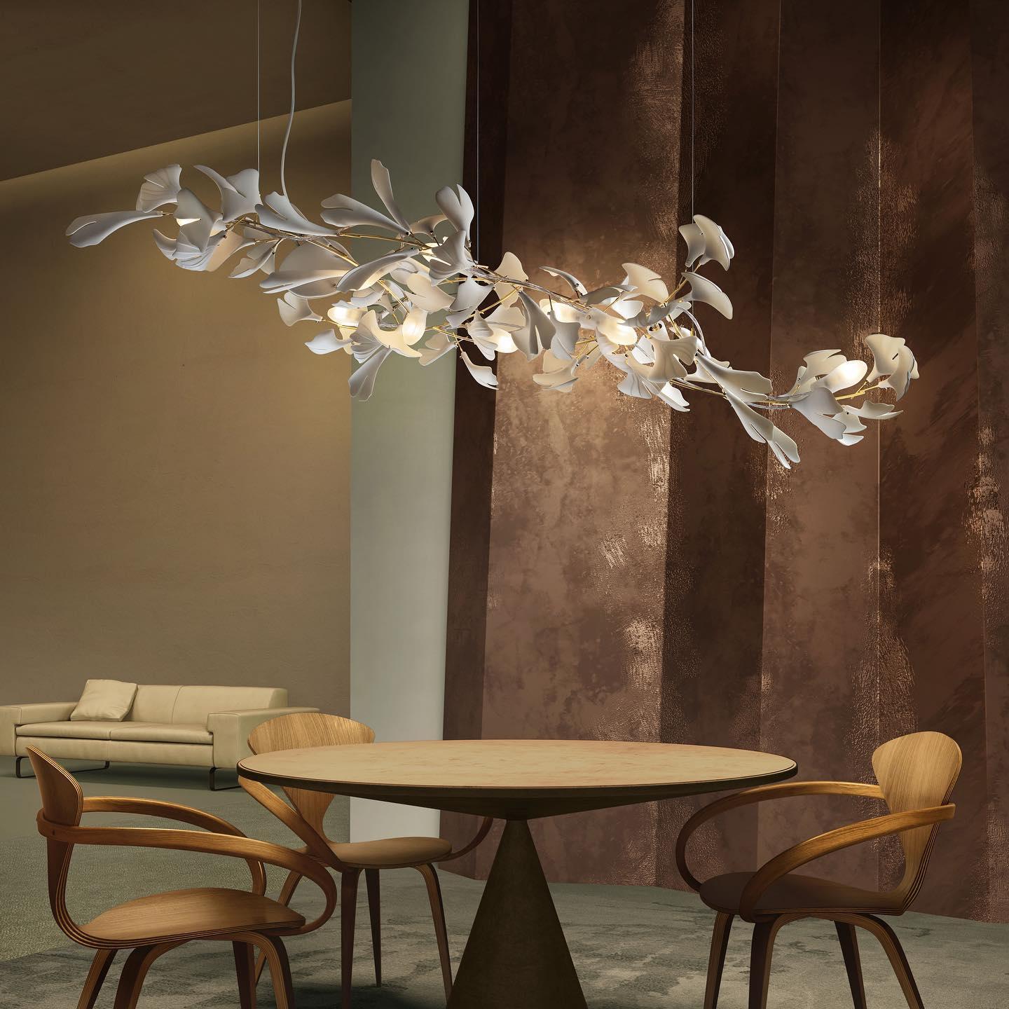 Tarenis Ceramics Artistic Chandelier-Neutral Decor