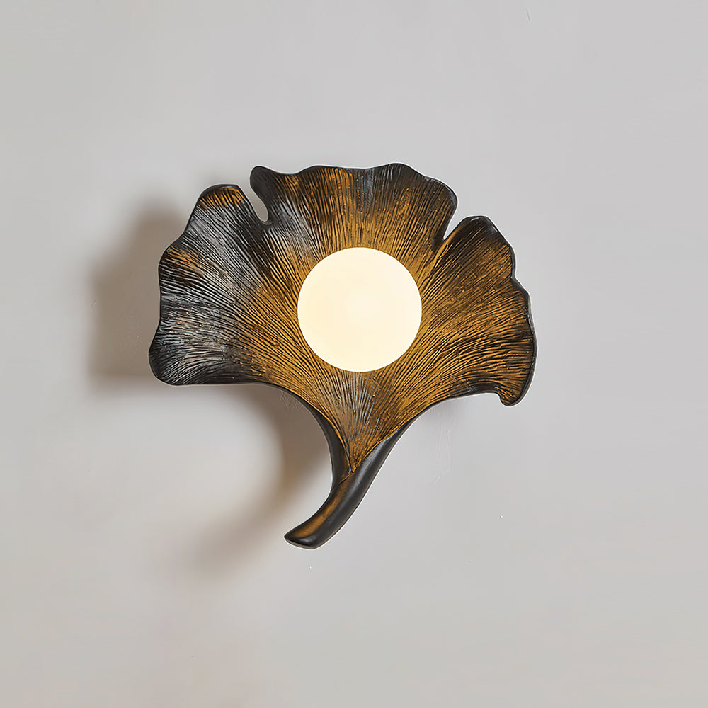 Olivia  Ginkgo Leaf  Shape Wall Lamp