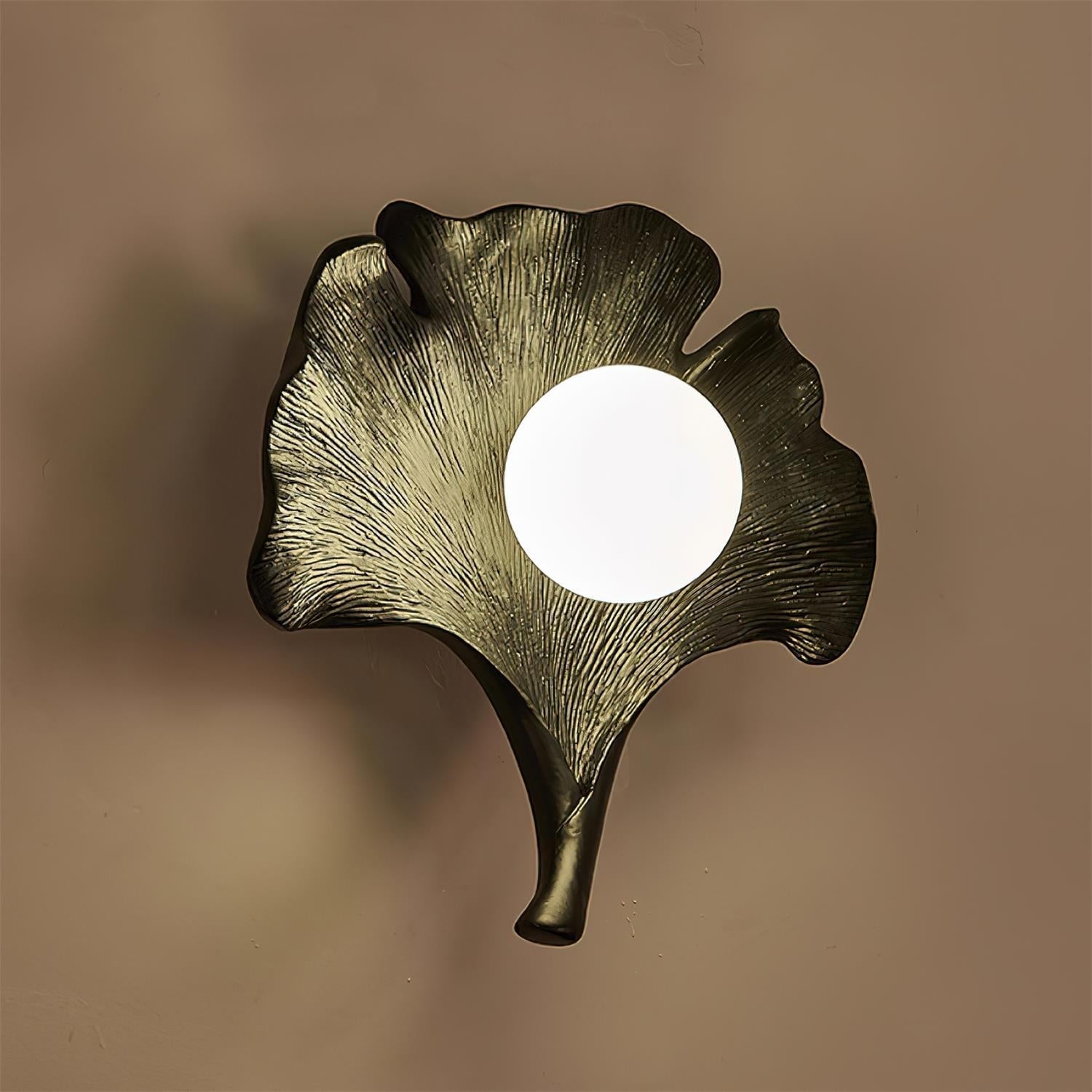 Olivia  Ginkgo Leaf  Shape Wall Lamp