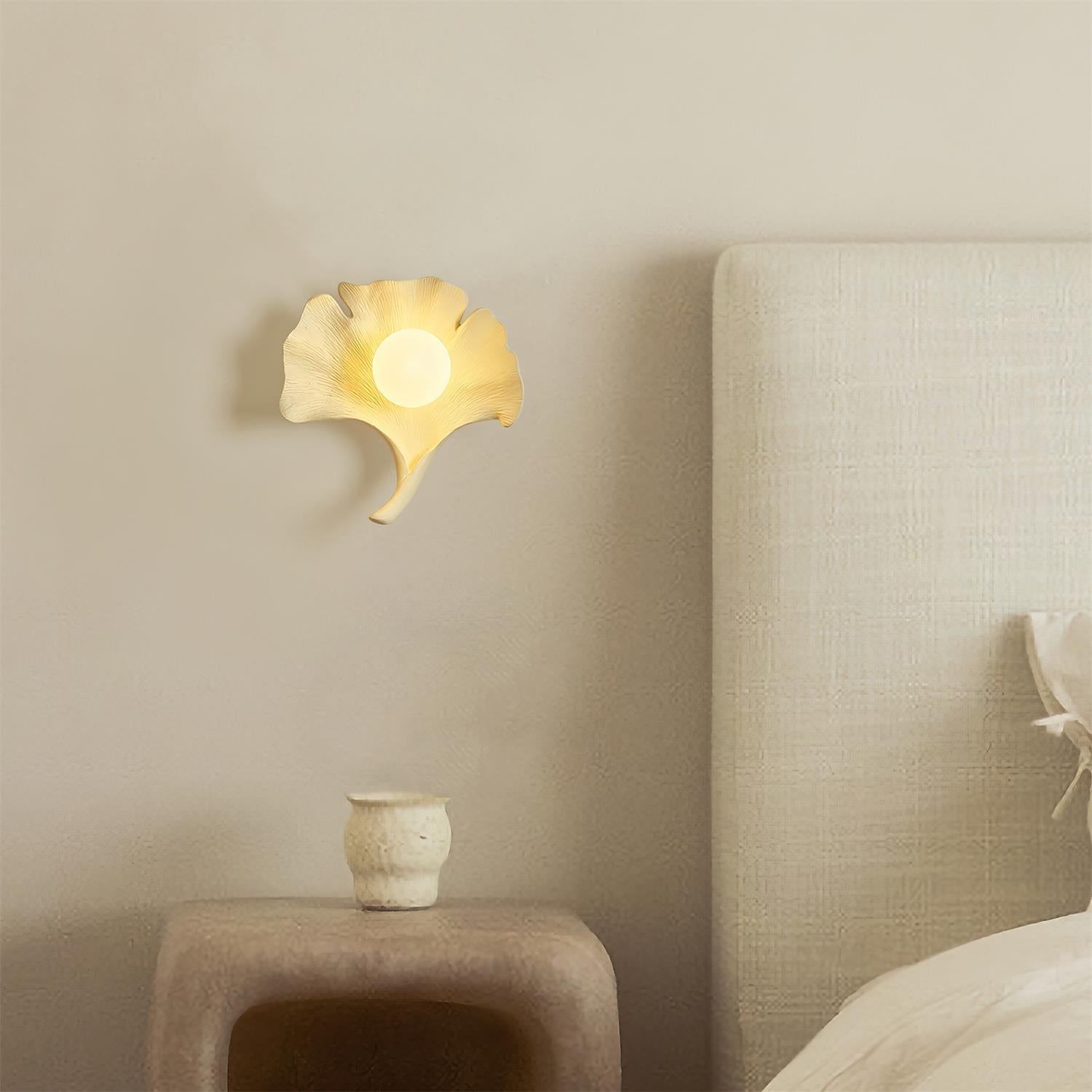 Olivia  Ginkgo Leaf  Shape Wall Lamp