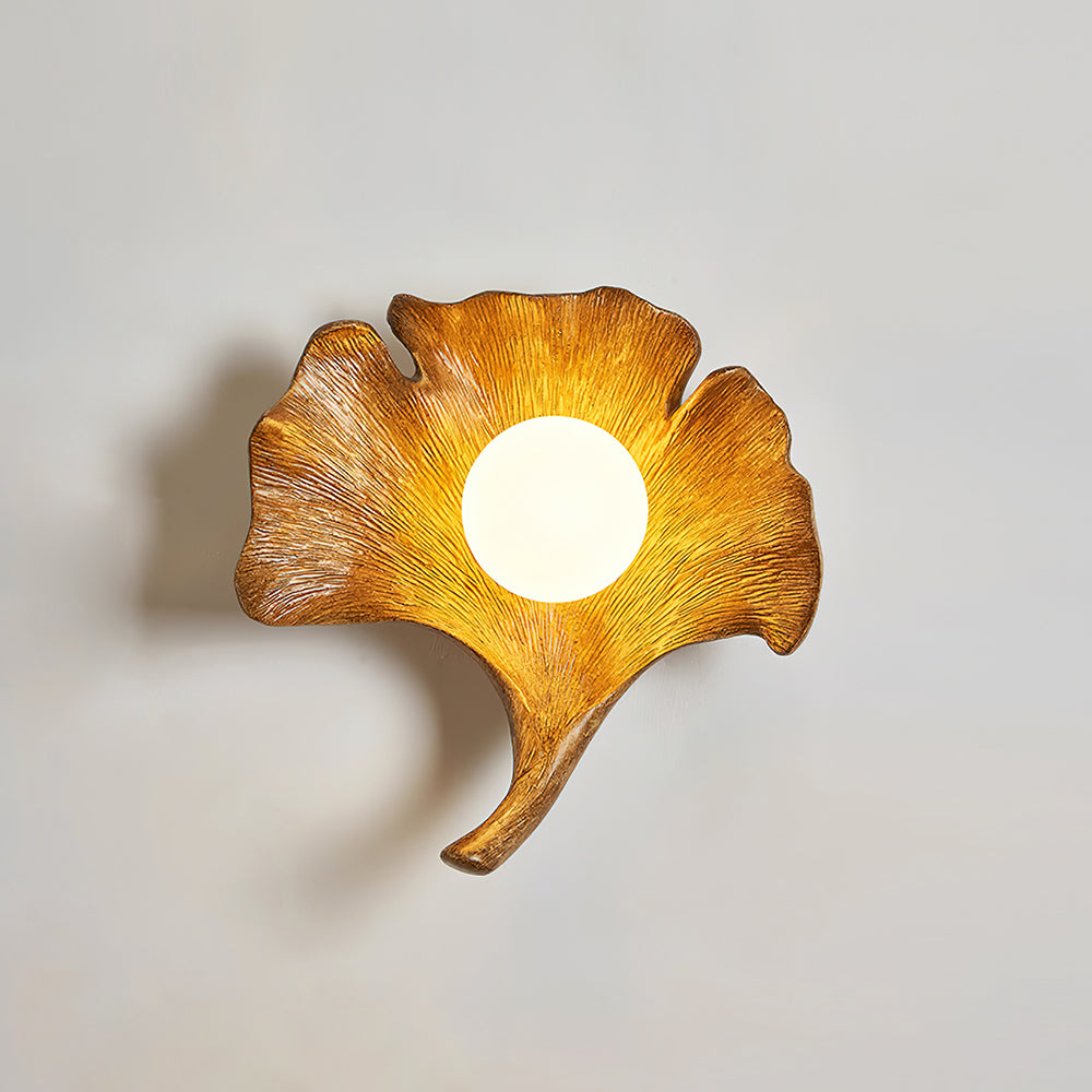 Olivia  Ginkgo Leaf  Shape Wall Lamp