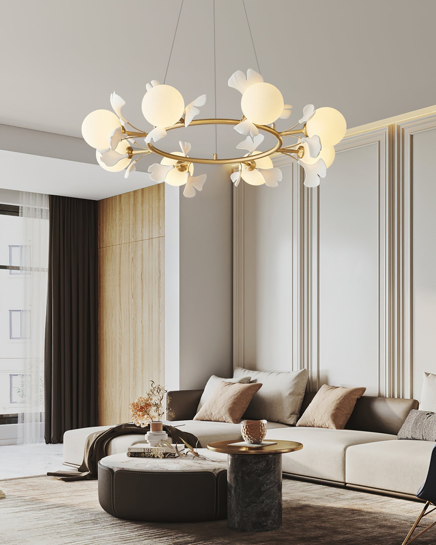 Fidova 8-Light Globe Chandelier