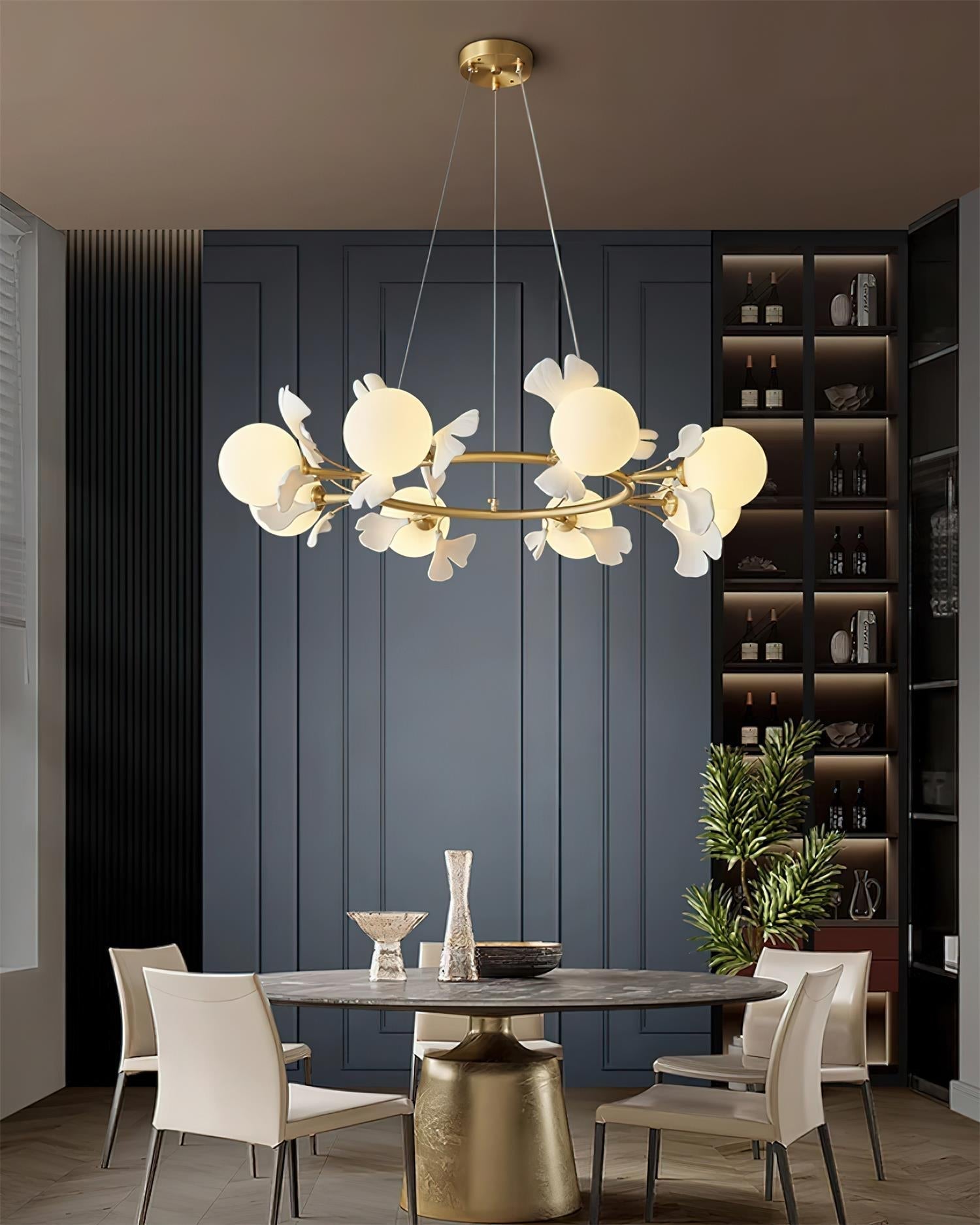 Fidova 8-Light Globe Chandelier