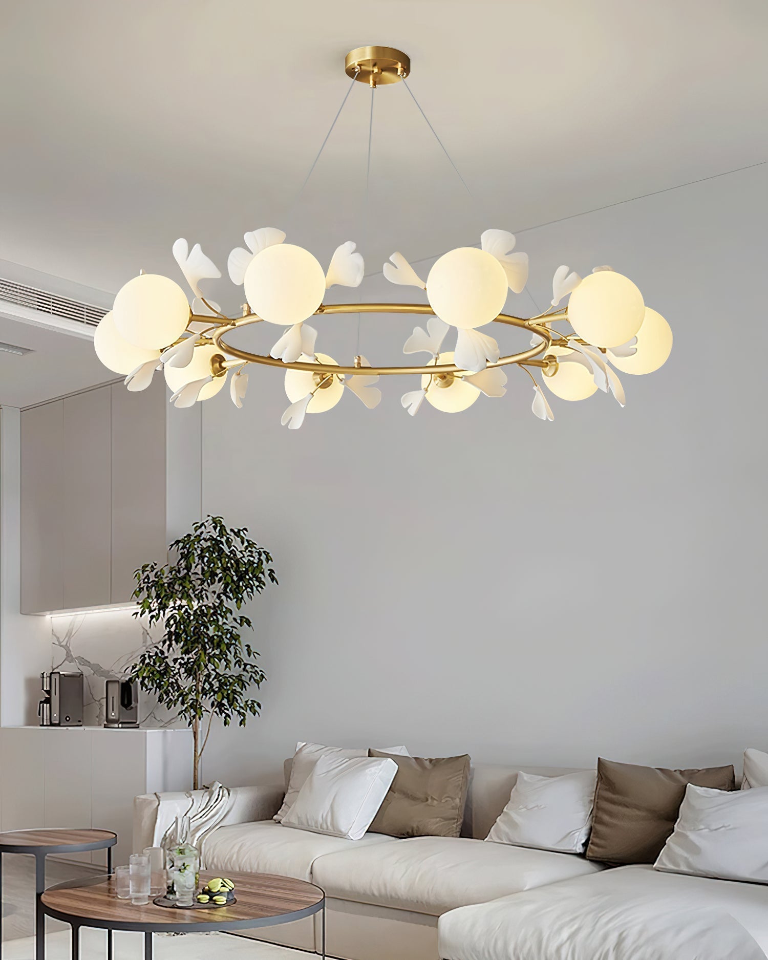Fidova 8-Light Globe Chandelier