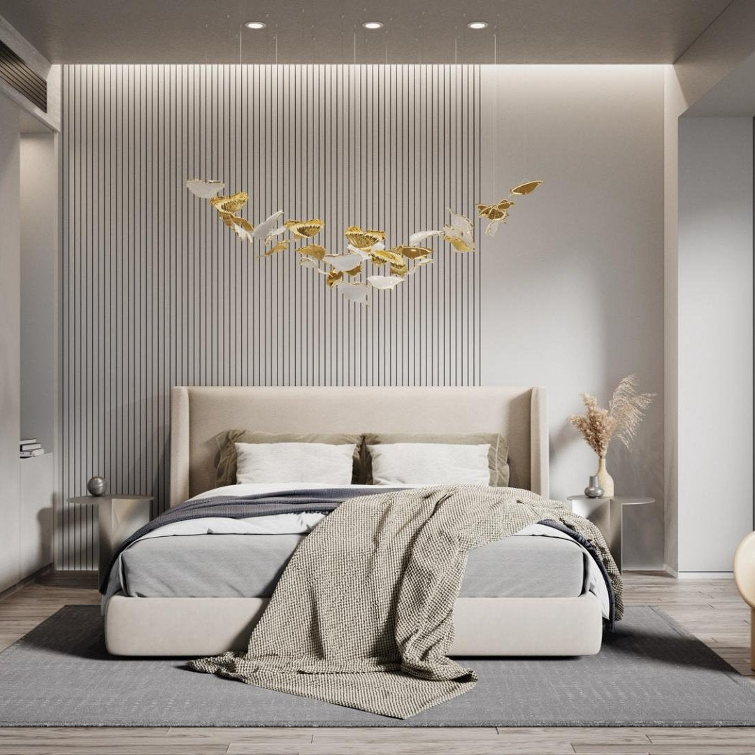 Ucareth Leaf Pendant Light-Neutral Decor