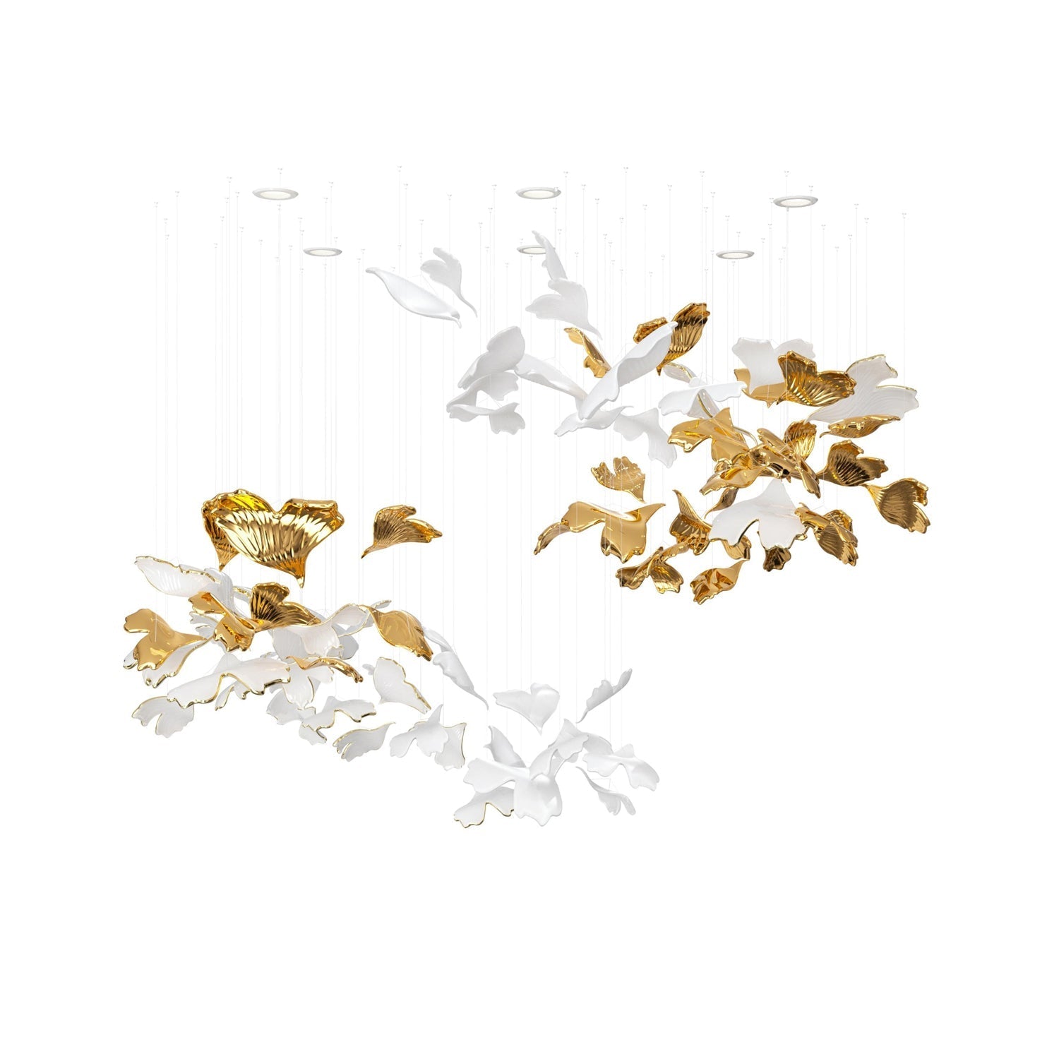 Ucareth Leaf Pendant Light-Neutral Decor