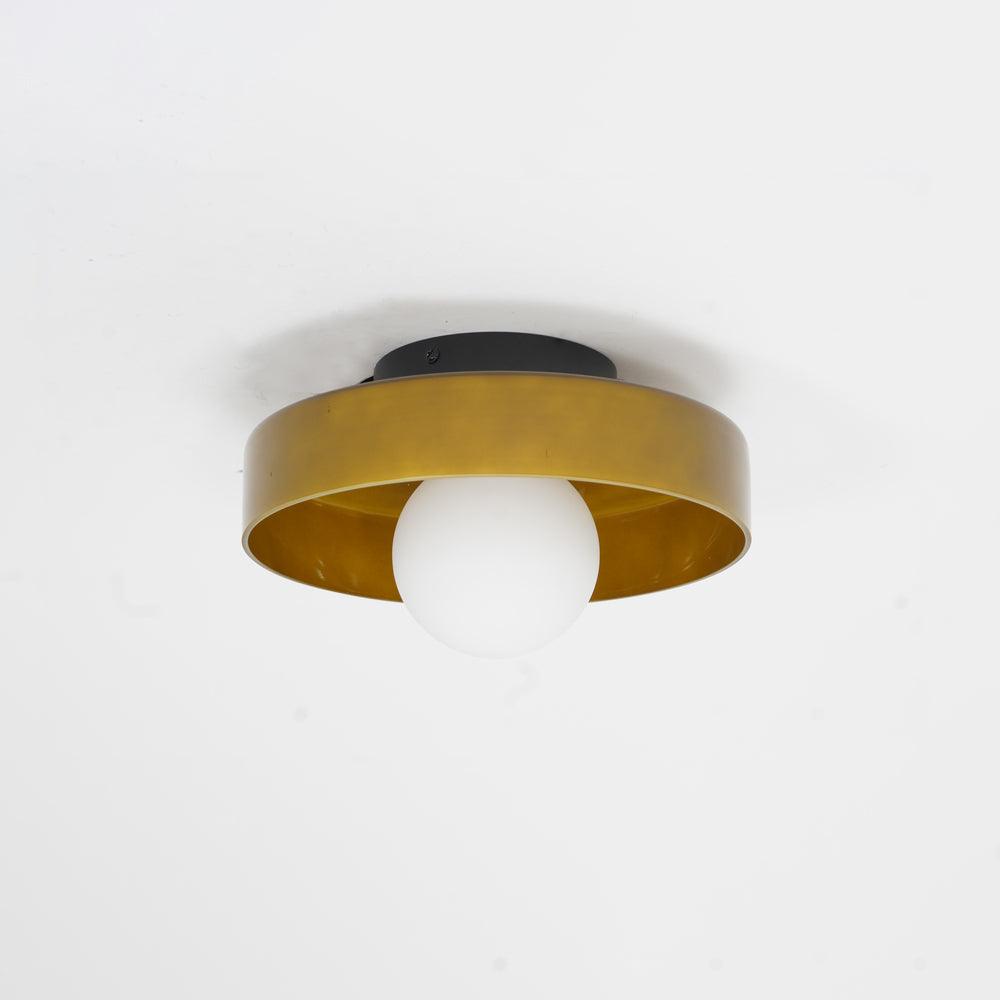 Diroxen Ceiling Lamp Orange Ring Playful Sculptural-Neutral Decor