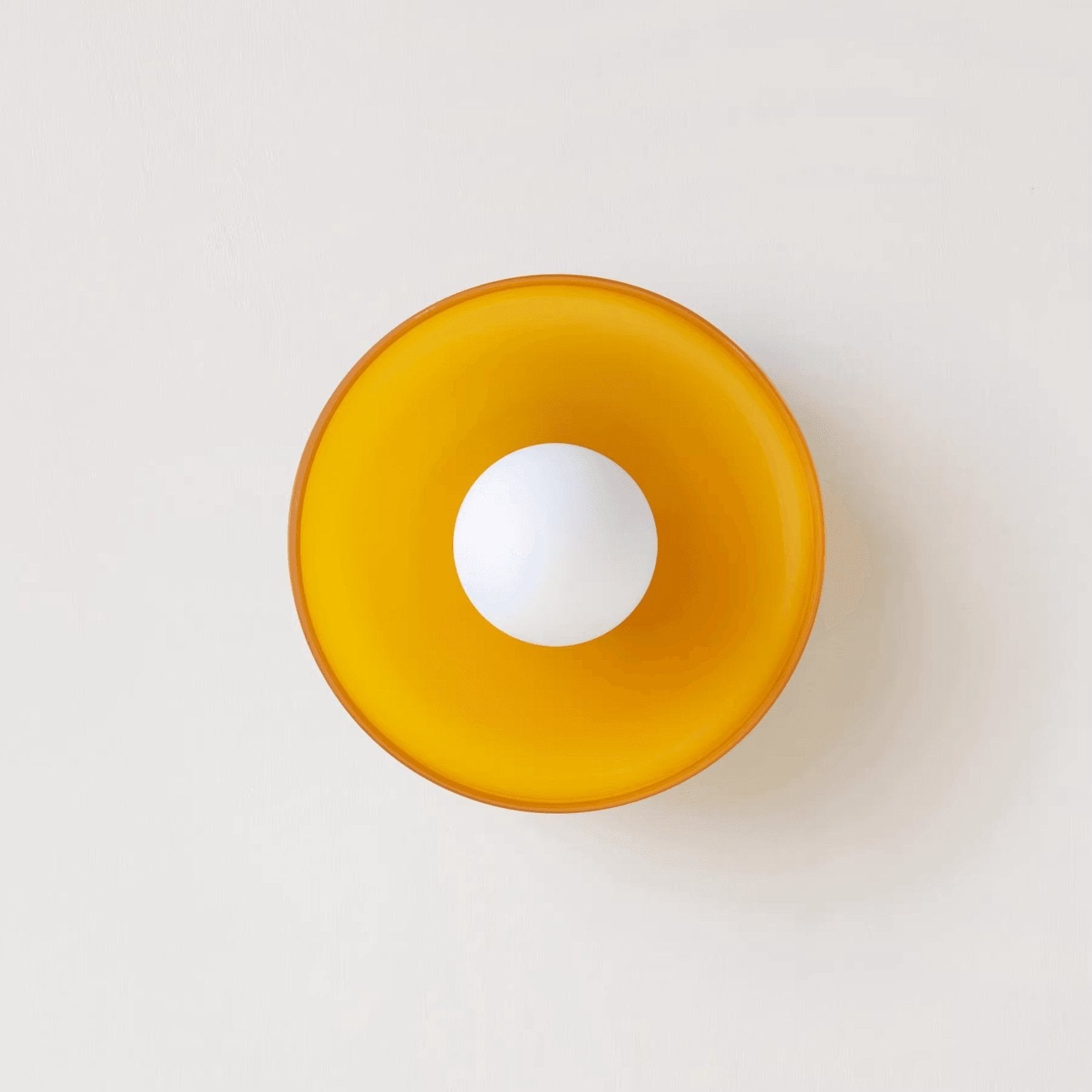 Diroxen Ceiling Lamp Orange Ring Playful Sculptural-Neutral Decor