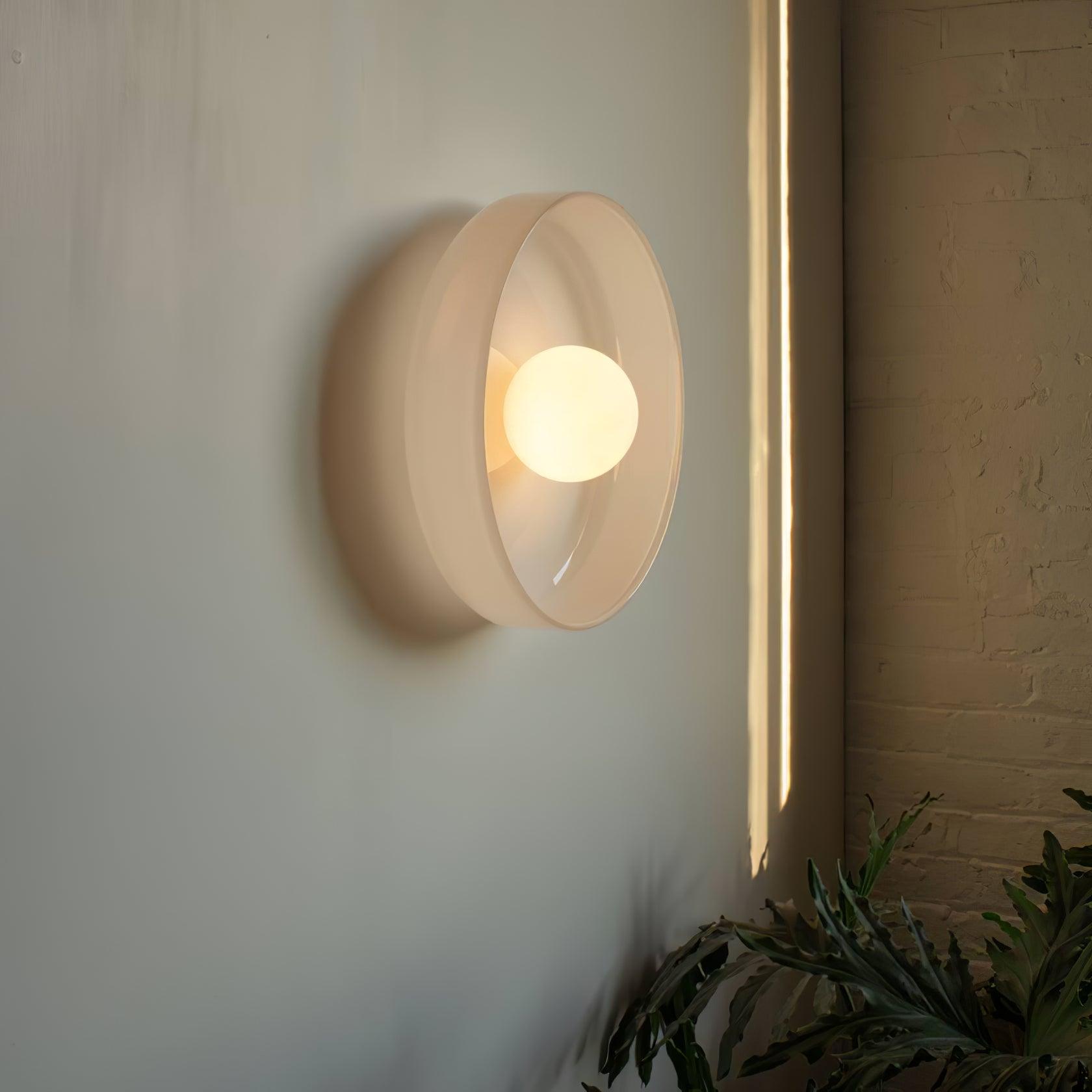 Diroxen Ceiling Lamp Orange Ring Playful Sculptural-Neutral Decor