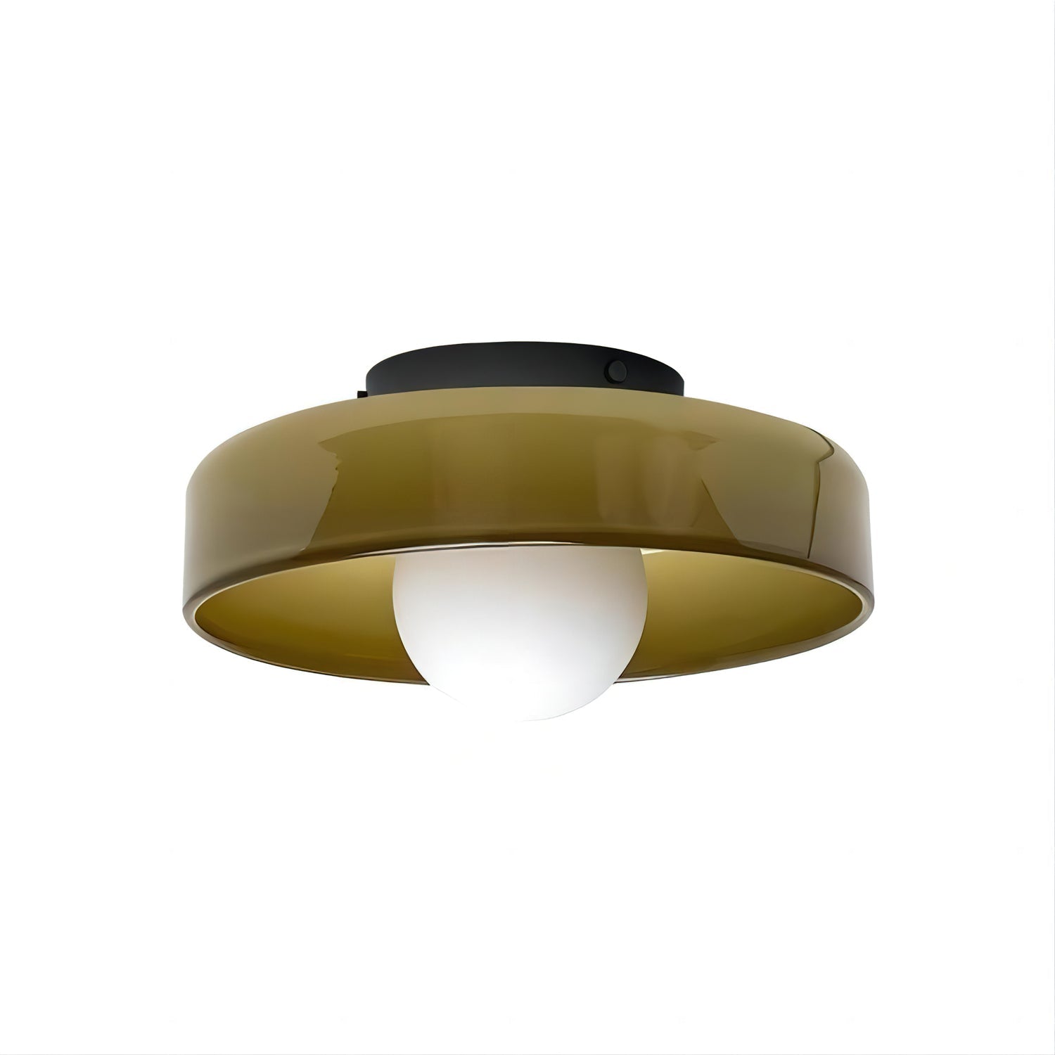 Diroxen Ceiling Lamp Orange Ring Playful Sculptural-Neutral Decor