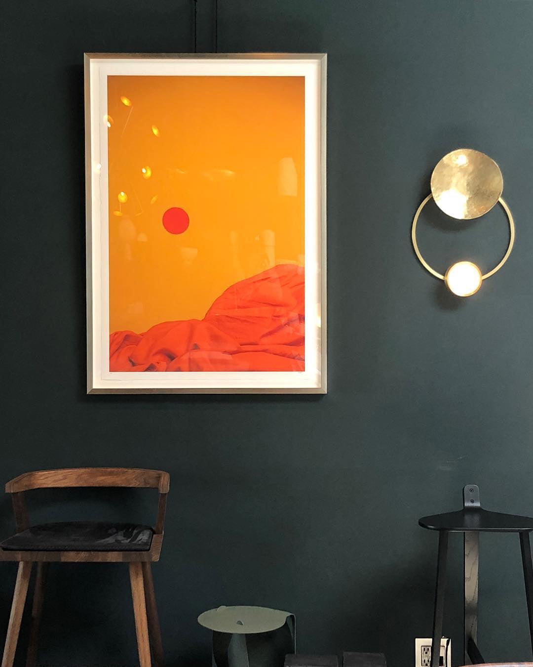 Elynis Brass & Glass Modern Wall Lamp-Neutral Decor