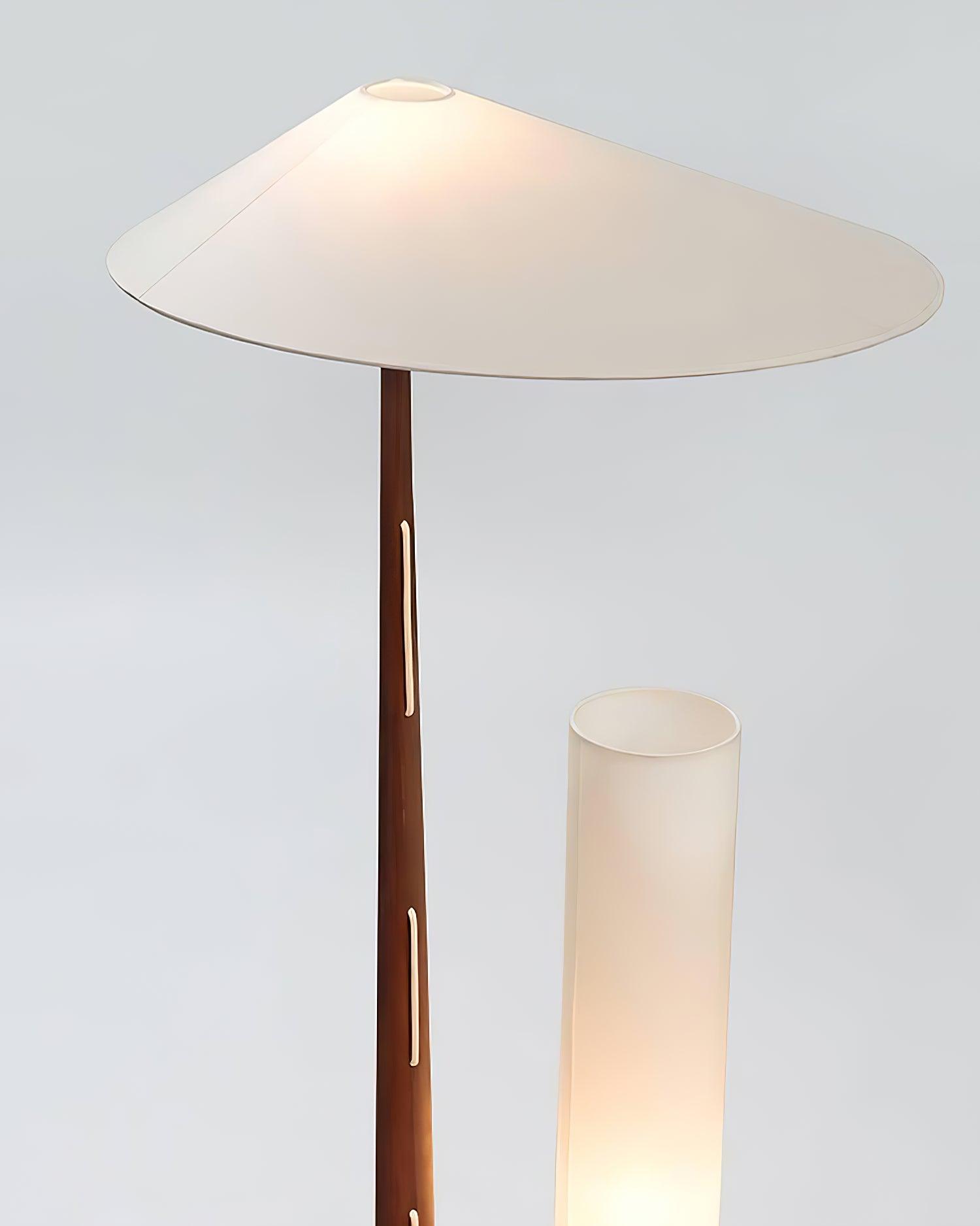Novael Fabric Scandinavian Floor Lamp-Neutral Decor