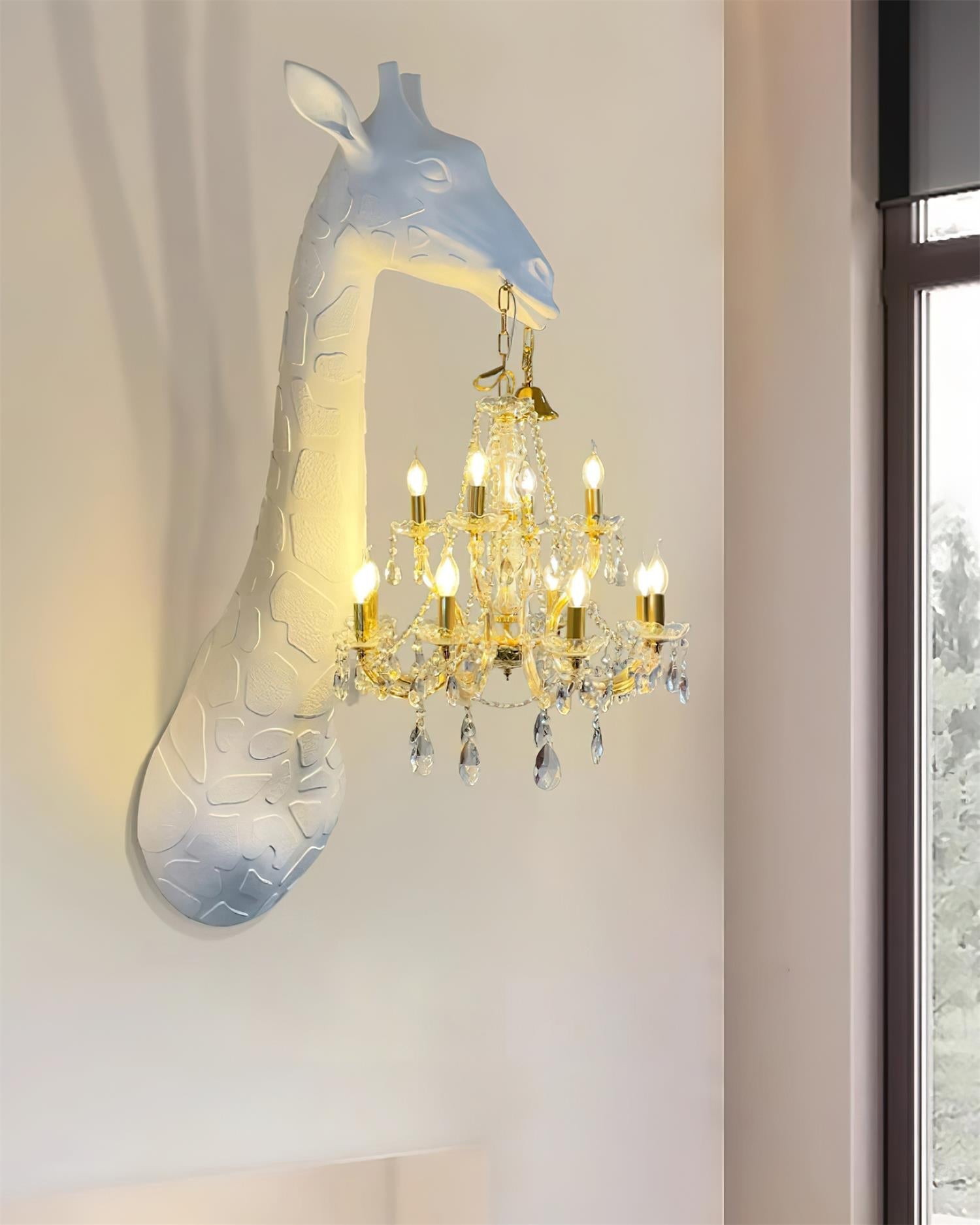 Darien Individual Creativity Crystal Wall Lamp-Neutral Decor