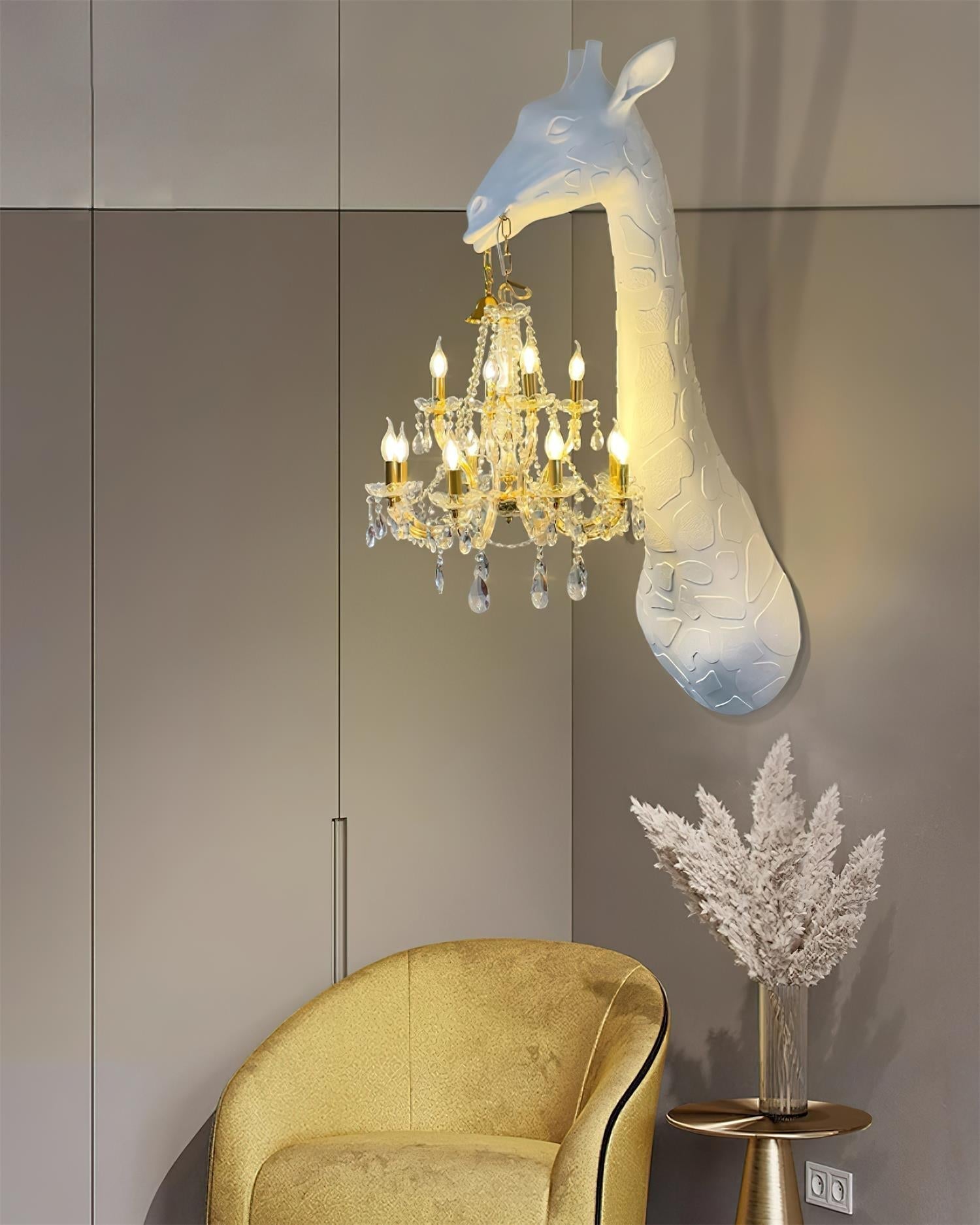Darien Individual Creativity Crystal Wall Lamp-Neutral Decor