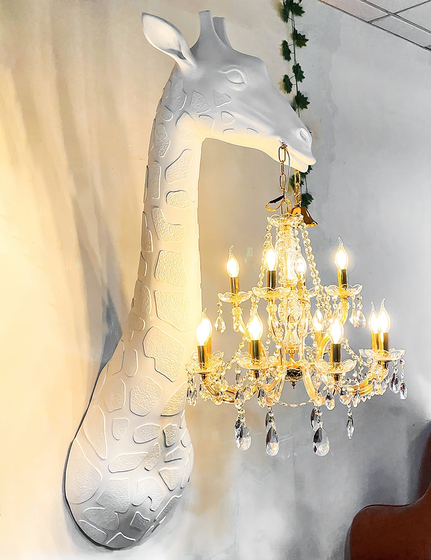 Darien Individual Creativity Crystal Wall Lamp-Neutral Decor