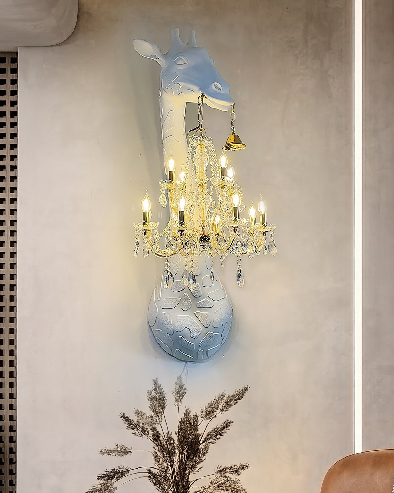 Darien Individual Creativity Crystal Wall Lamp-Neutral Decor
