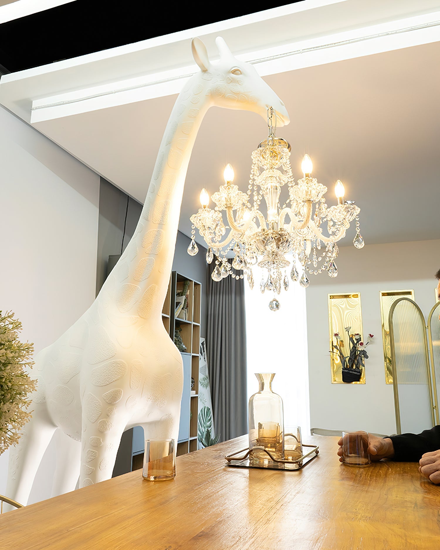 Zorain Whimsical Floor Lamp-Neutral Decor
