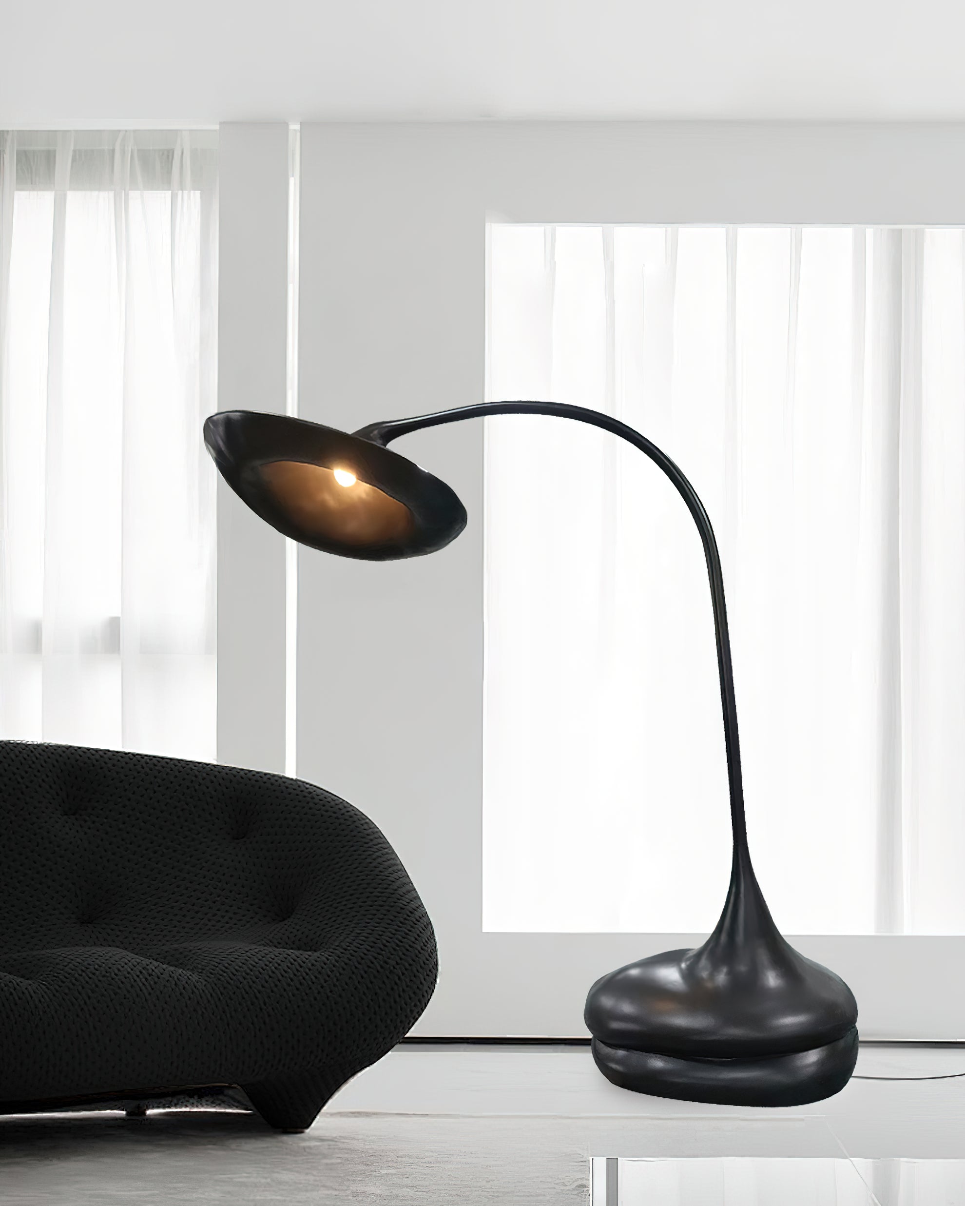 Swan Floor Lamp