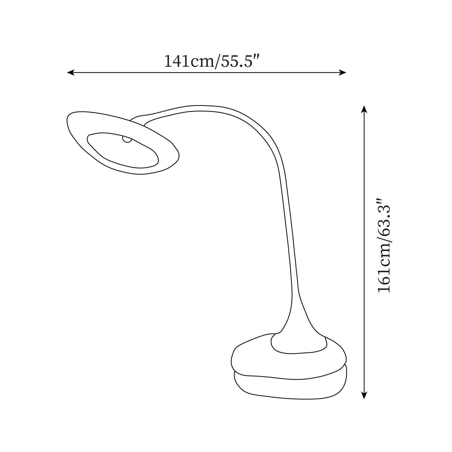Swan Floor Lamp