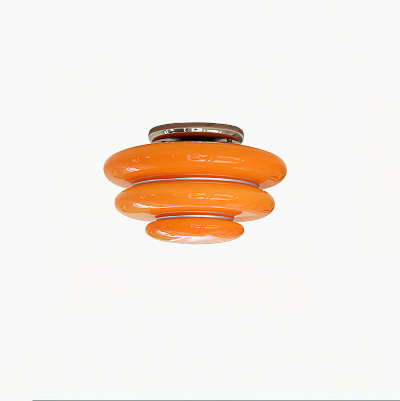 Product dimensions for the Gispen Orange Ceiling Light.