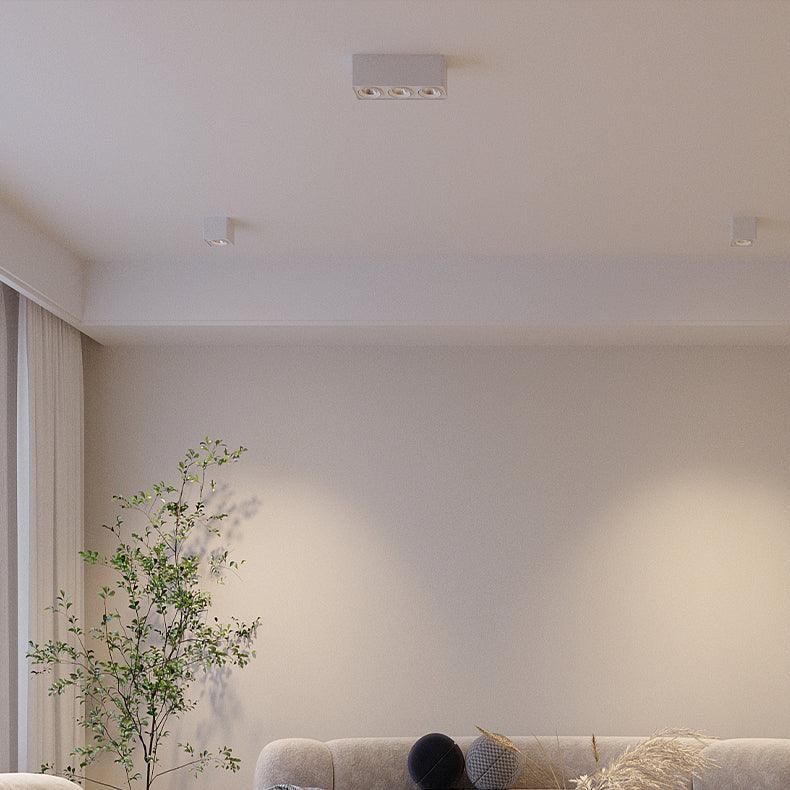 Devely Spotlight Surface Mount Twin LED Angular Minimalist-Neutral Decor