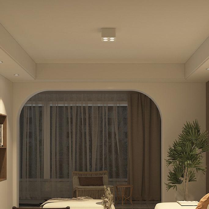 Devely Spotlight Surface Mount Twin LED Angular Minimalist-Neutral Decor