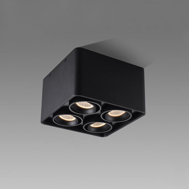 Devely Spotlight Surface Mount Twin LED Angular Minimalist-Neutral Decor