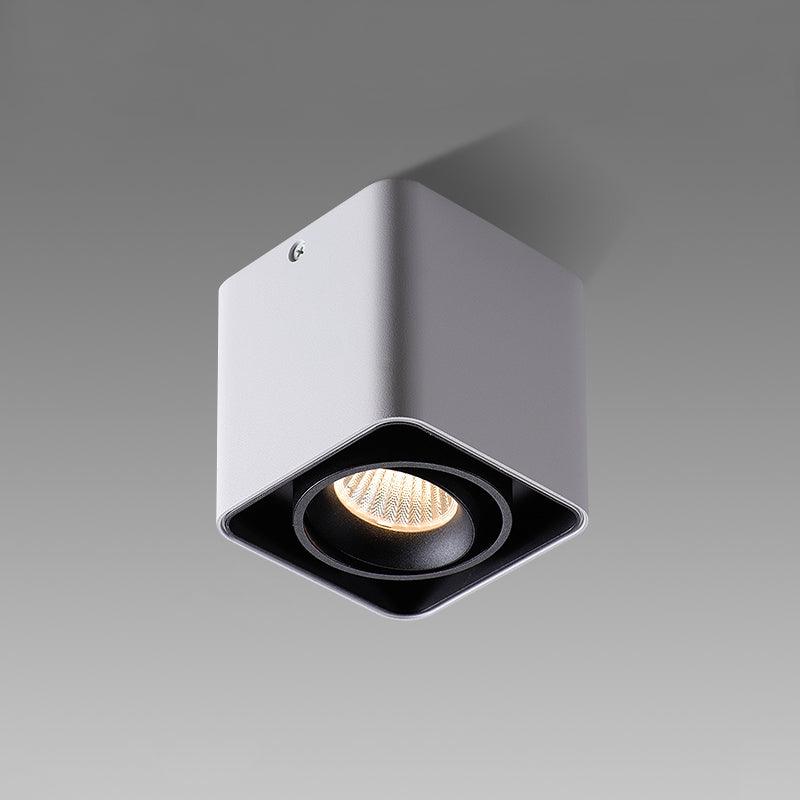 Devely Spotlight Surface Mount Twin LED Angular Minimalist-Neutral Decor