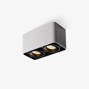 Devely Spotlight Surface Mount Twin LED Angular Minimalist-Neutral Decor