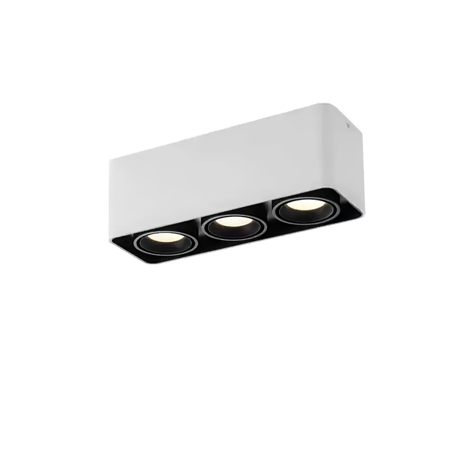 Devely Spotlight Surface Mount Twin LED Angular Minimalist-Neutral Decor