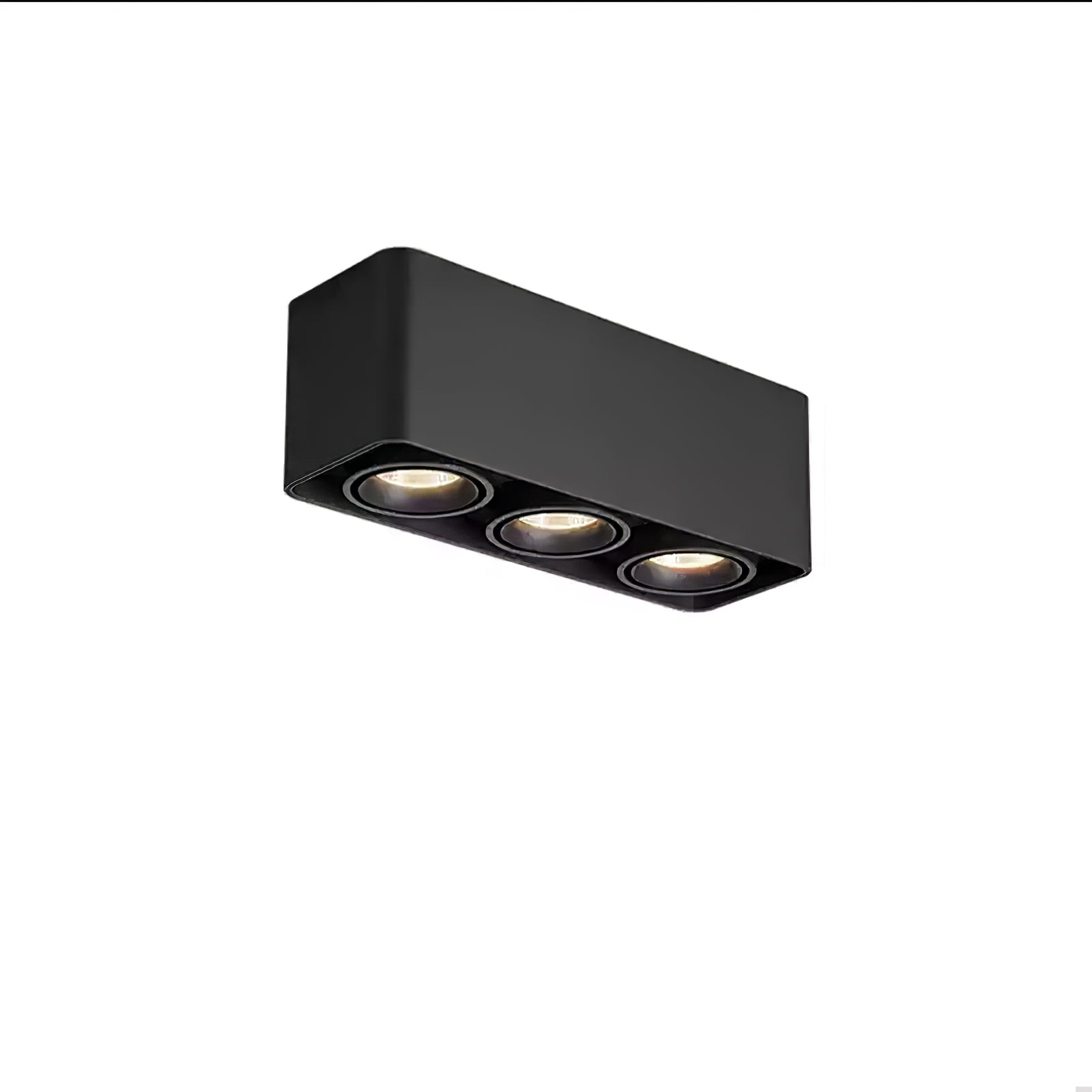 Devely Spotlight Surface Mount Twin LED Angular Minimalist-Neutral Decor