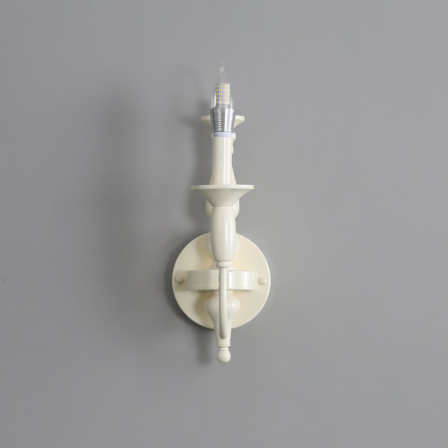 Vatalisra Vintage Industrial Glass Wall Lamp-Neutral Decor
