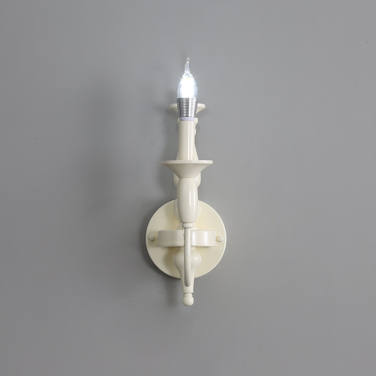 Vatalisra Vintage Industrial Glass Wall Lamp-Neutral Decor