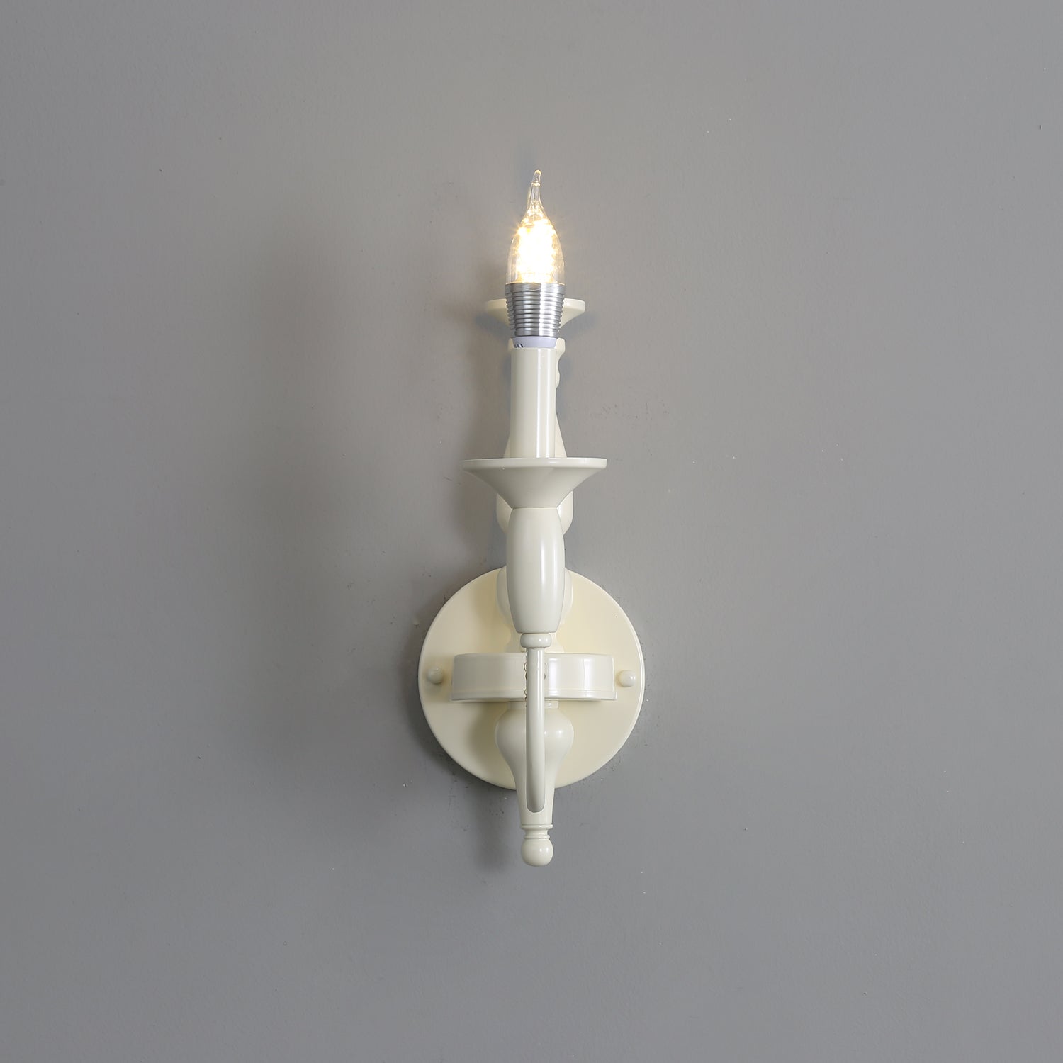 Vatalisra Vintage Industrial Glass Wall Lamp-Neutral Decor
