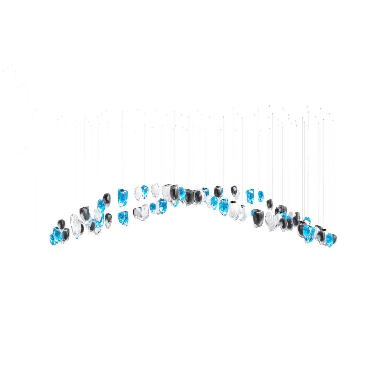 Glacier Customize Chandelier-Neutral Decor