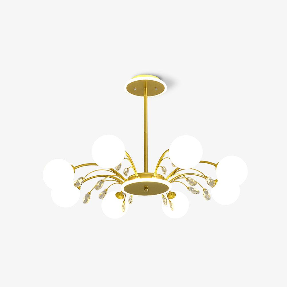 Eroxen Pendant Lamp Glass Raindrop-Neutral Decor